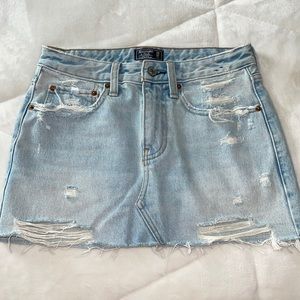 Denim skirt